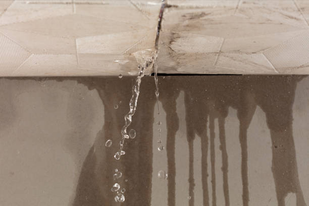 Professional Sewage Cleanup technician working in Jonestown, TX